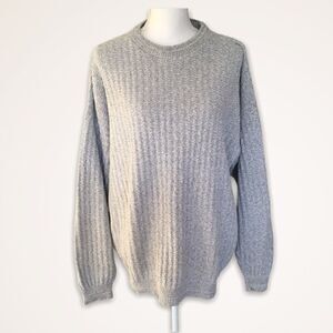 Bill Blass Crew Neck Oversized Sweater